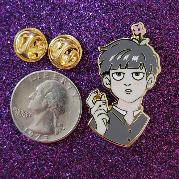 3/$20 Mob Psycho 100 Shigeo Kageyama Japan Anime Manga Hard Enamel Pin - Picture 2 of 4